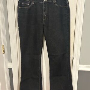 Levi’s Classic Black Flare Jeans